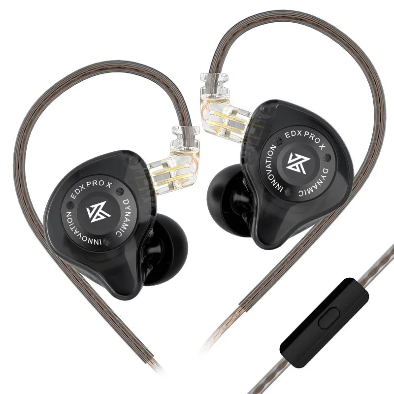 EDX PRO X Dynamic Drive Earphone HIFI Bass Music Earbud Sport Noise Cancelling Headset EDXPROX ZSTX ZSN PRO ZAS EDA ZVX