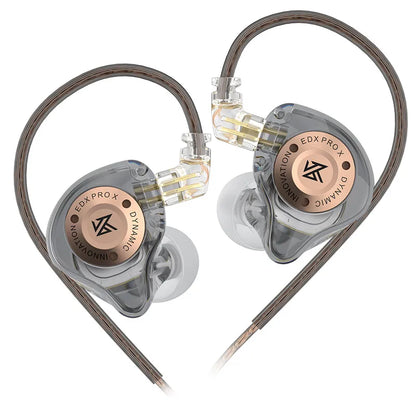 EDX PRO X Dynamic Drive Earphone HIFI Bass Music Earbud Sport Noise Cancelling Headset  EDXPROX ZSTX ZSN PRO ZAS EDA ZVX